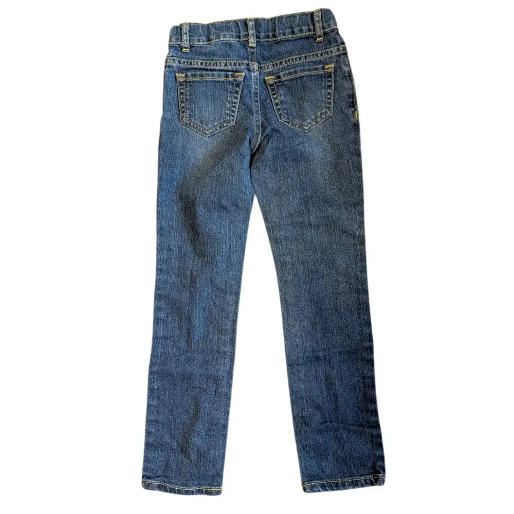 The Children's Place 6X/7S Adjustable Distressed Skinny Jeans 6X 7 Slim